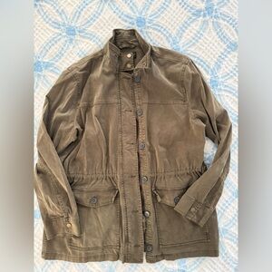Women’s Lucky Brand olive green jacket XL